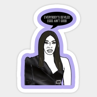 Devilled Eggs Sticker